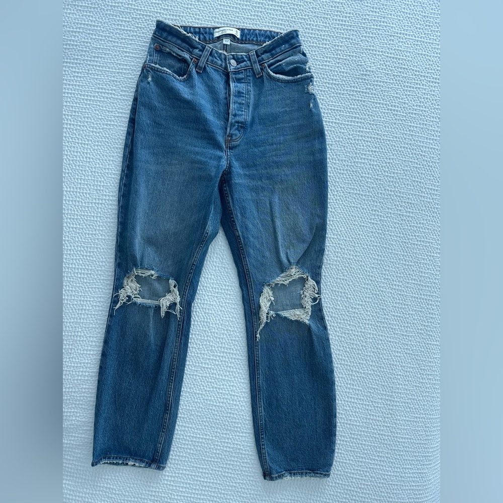 Abercrombie Dad High Rise Jeans